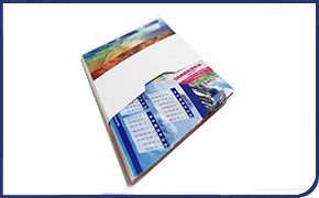  Pop up Pyramid direct mail product with calendar