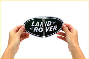 Case Direct Mailing Turning Card Land Rover