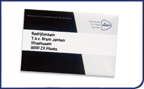 5-Card selfmailer enveloppe Direct Mail