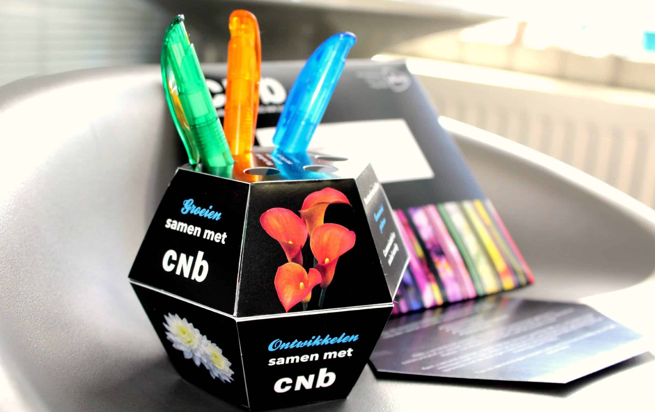 Case Direct Mailing Hexagon Pen Holder CNB