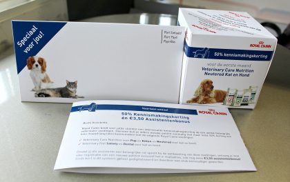 Case Direct Mailing Out of the Box Royal Canin