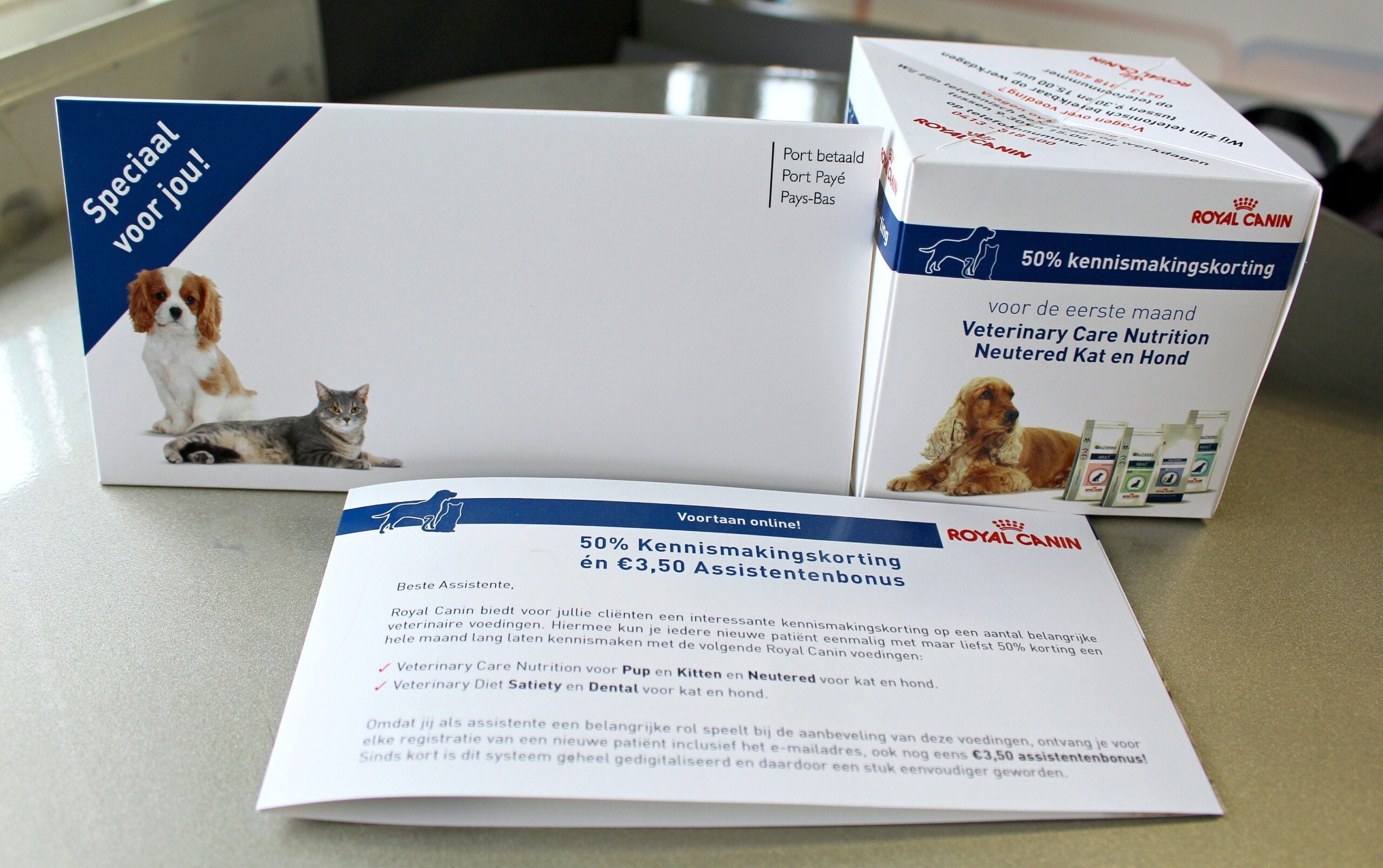 Case Direct Mailing Out of the Box Royal Canin