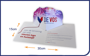 Case Direct Mailing Pop Up Card