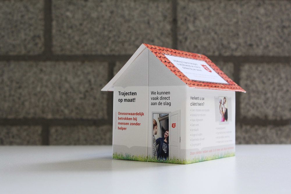 Case Direct Mailing Pop Up House