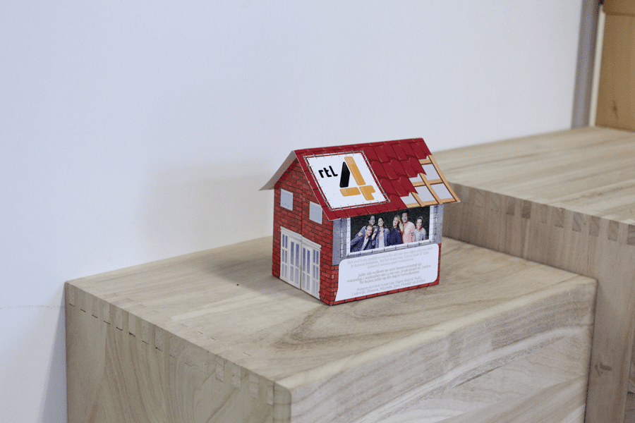 Case Direct Mailing Pop Up House Invitation RTL4