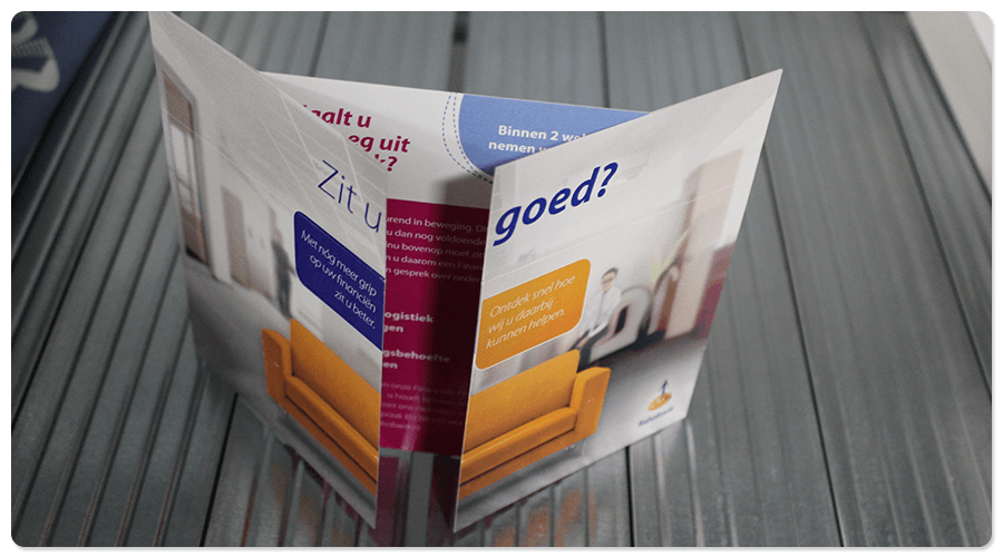 Rabobank provides information on folding map