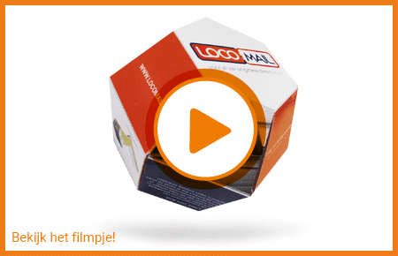 Case Direct Mailing Hexagon Pop Up Ball Video