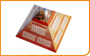 Pyramid Pop up Card as effective direct mail