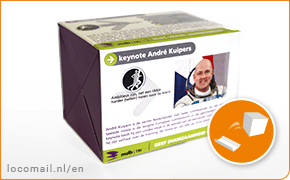 Rectangular Pop up direct mail