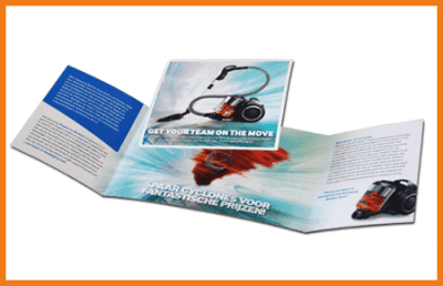 Action Wobble Card direct mail