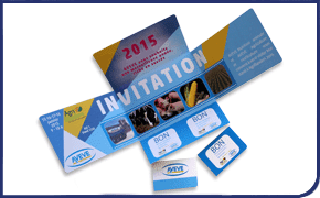 Fold Out Cross direct mail product with vouchers