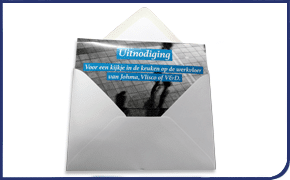 Fold Out Cross as direct mail product