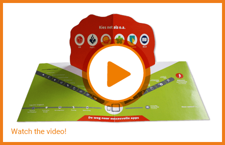 Case Direct Mailing Pop Up Kaart Video