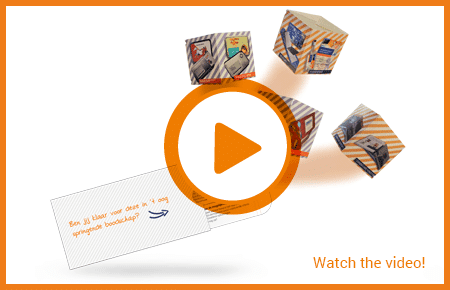 Case Direct Mailing Mini Pop Up Kubus Video
