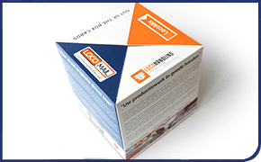 Mega Pop up Cube detail top view whole product
