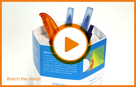 Case Direct Mailing Push Up Pen Pot Video