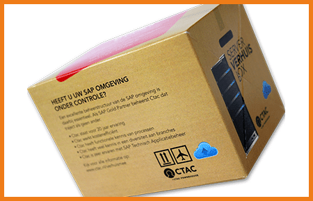 Rectangular Pop up Card direct mailing