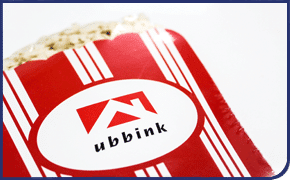 Case Direct Mailing Popcorn Box Card Ubbink