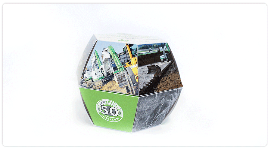 3dimensional direct mailer Pop up Ball