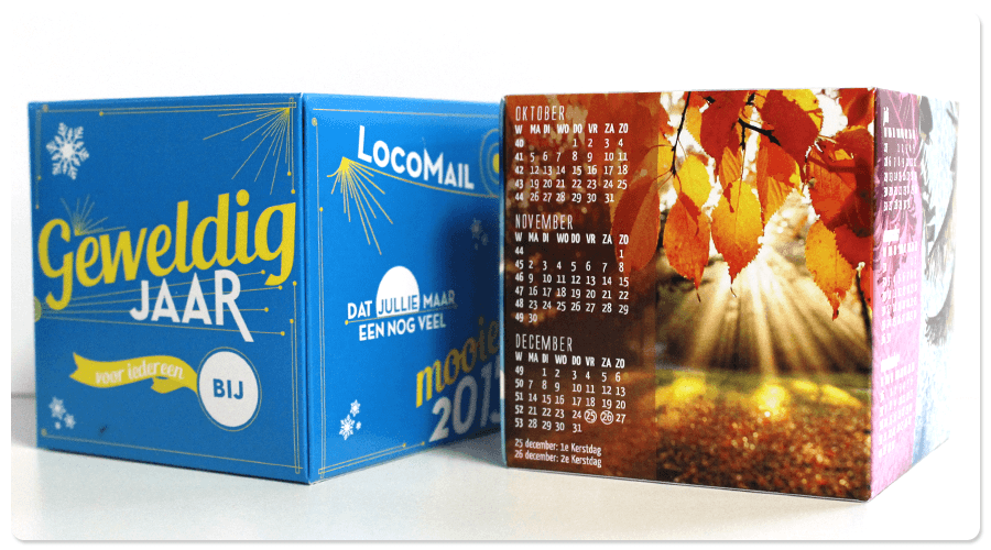 Pop up Calendar Pop up Cube 90x90