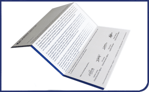 Additional card Pop up Cube 90x90mm.
