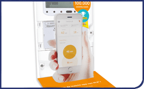 2D Card with mobile phone pop up