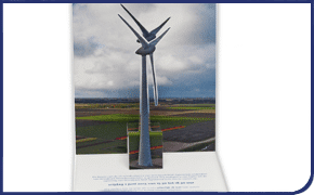 2D Card A6 Windmill DM custom made