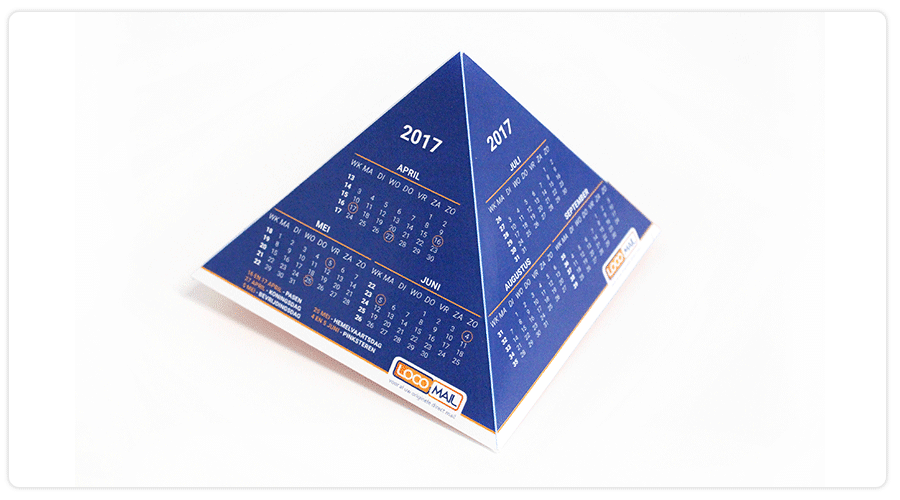 Pop up Calendar Pop up Pyramid