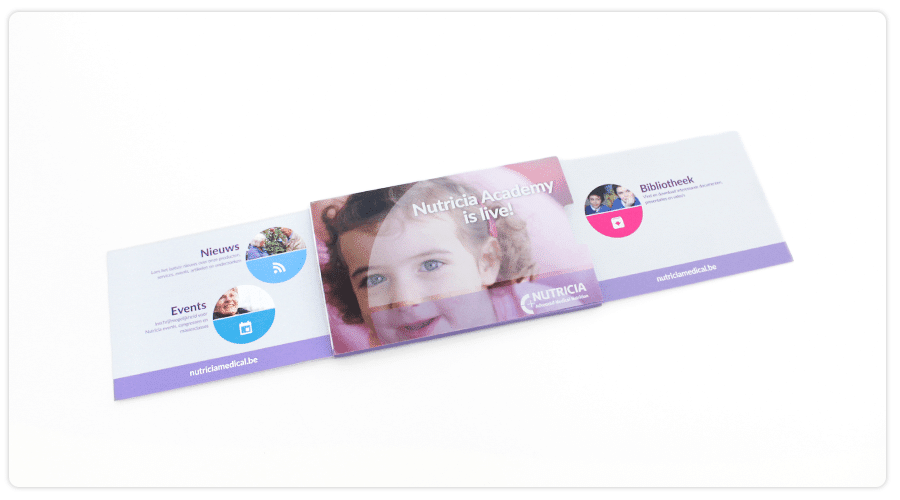 Expanding Mailer Push and Pull Manual Extender direct mail