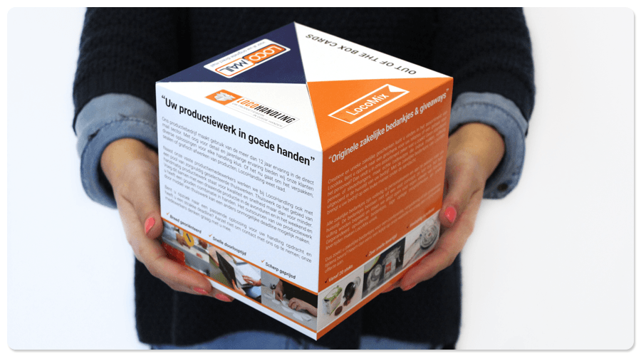 Printed Promotional Products Mega Pop up Cube