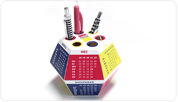 Printed Promotional Products Pop up Ball Penholder