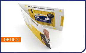 Case Direct Mailing Mega ChangeCard Lamellenkaart
