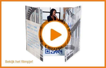 Case Direct Mailing Turning Card Visitekaartje