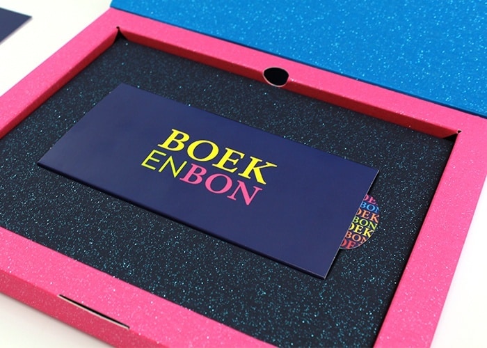 Custom made Boekenbon voor Plusworks