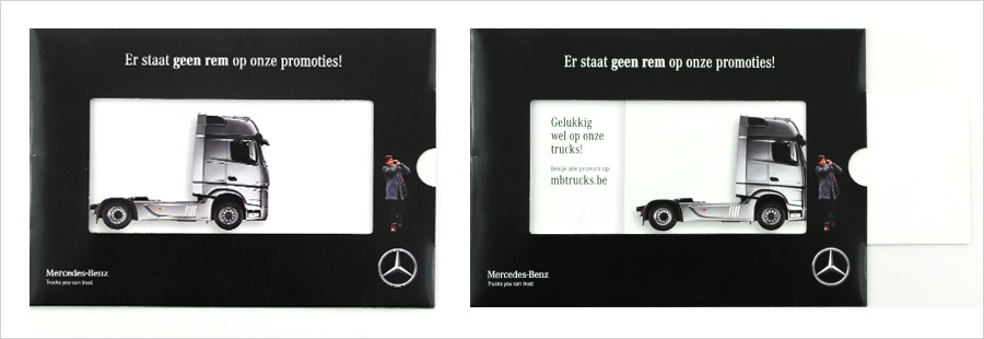 Mercedes Lock Schuifkaart