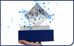 Case Direct Mailing Out of the Box Spring Kubus Confetti