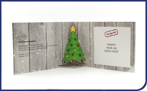 Case Direct Mailing Eindejaarsmailing Kers Pop Up Card