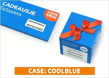 Case Direct Mailing Spring Cube Gift Card Coolblue