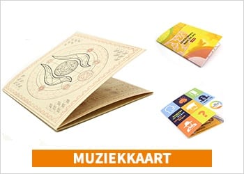 Case Direct Mailing Muziekkaart