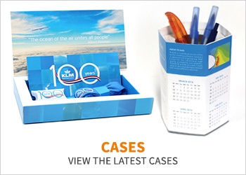Case Direct Mailing Box Pen Tray KLM