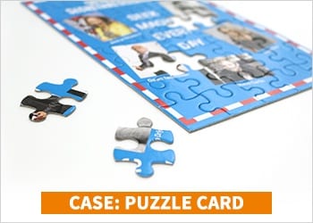 Case: Puzzle Card Mailing (custom made)