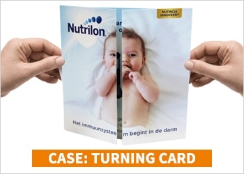 Case: Turning Card Nutrilon mailing
