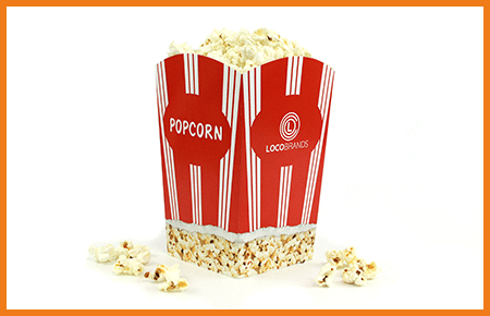 Case Direct Mailing Popcorn Box