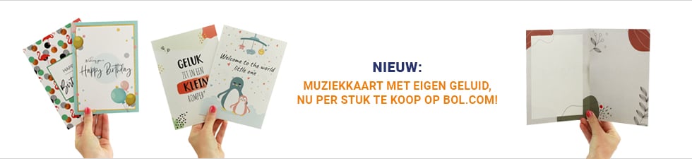 Case Direct Mailing Muziekkaart Geluid