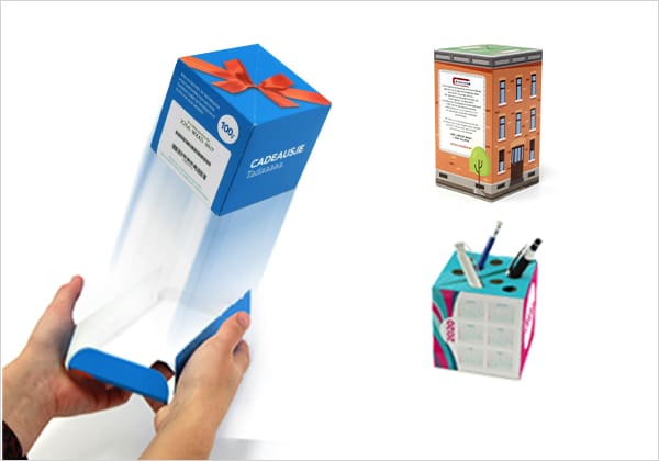 Case Direct Mailing Pop Up Cube