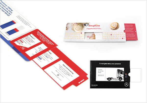 Case Direct Mailing Sliding Card