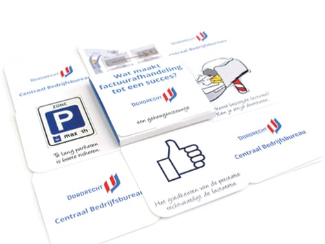 Memory direct mail as a reminder for the municipality of Dordrecht