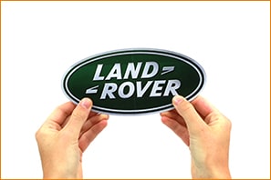 Case Direct Mailing Turning Card Land Rover