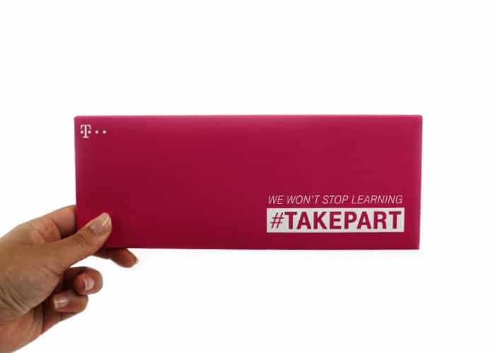 Out of The Box Springkubus direct mail voor T – Mobile