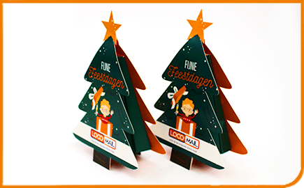 Case Direct Mailing Eindejaarsmailing Kerst Kerstboom